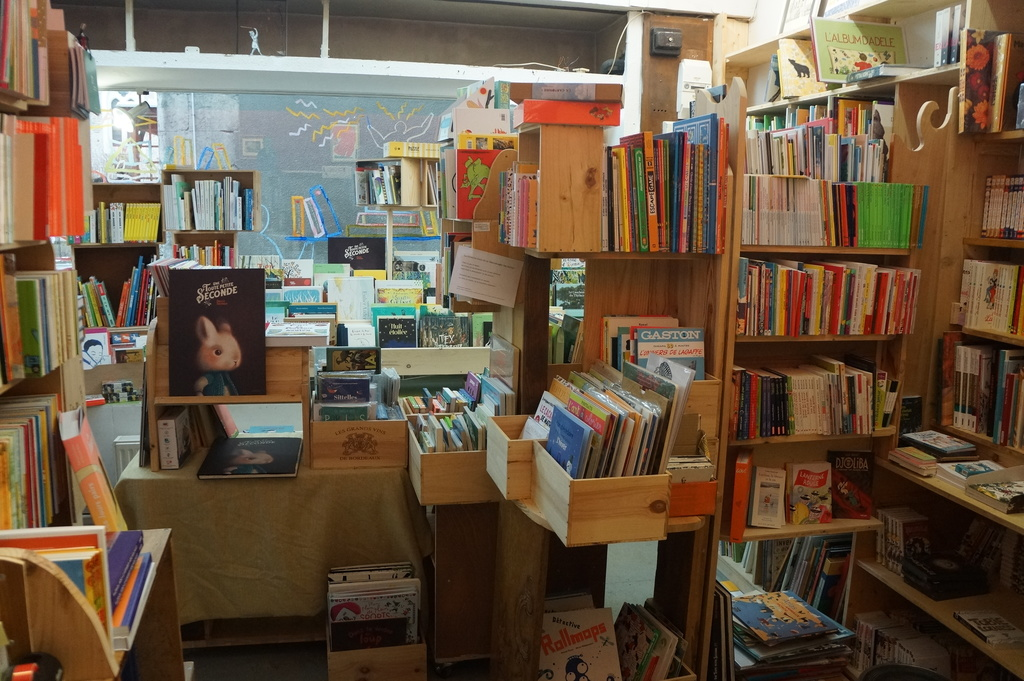 La Palpitante, Mens, Francia. 135m² y muchos libros.